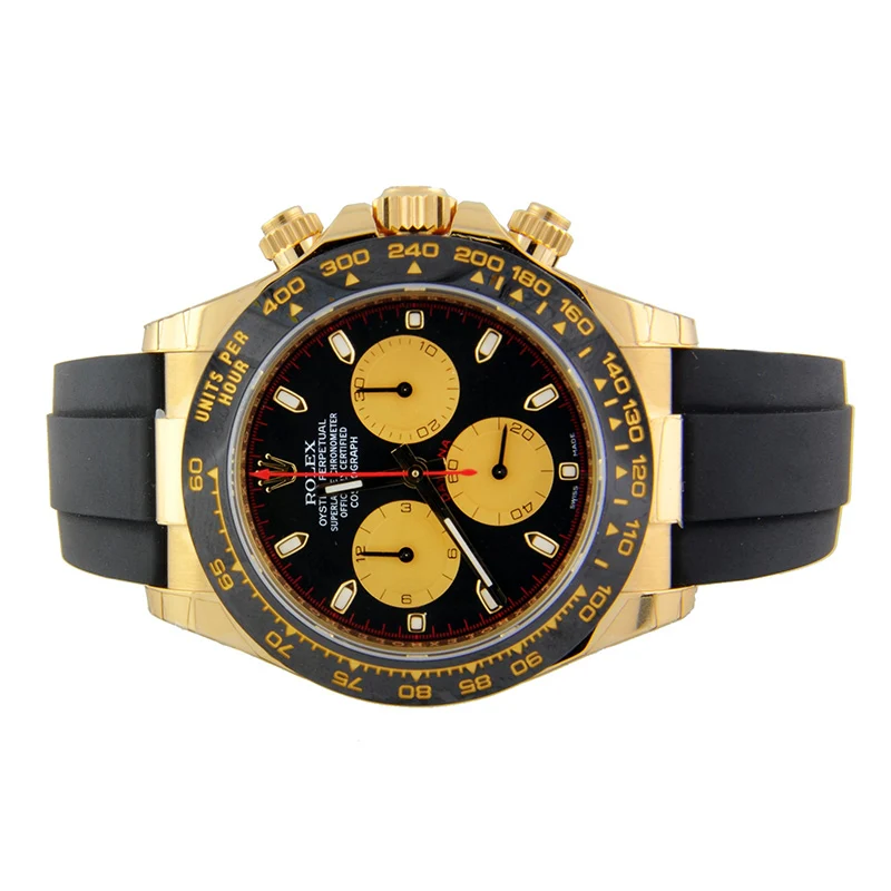 Rolex Daytona Yellow Gold - Oysterflex Strap - Image 6