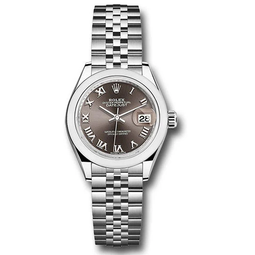 Rolex Lady Datejust 28 - Stainless Steel - Domed Bezel - Jubilee