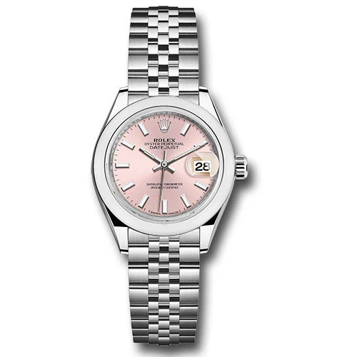 Rolex Lady Datejust 28 - Stainless Steel - Domed Bezel - Jubilee
