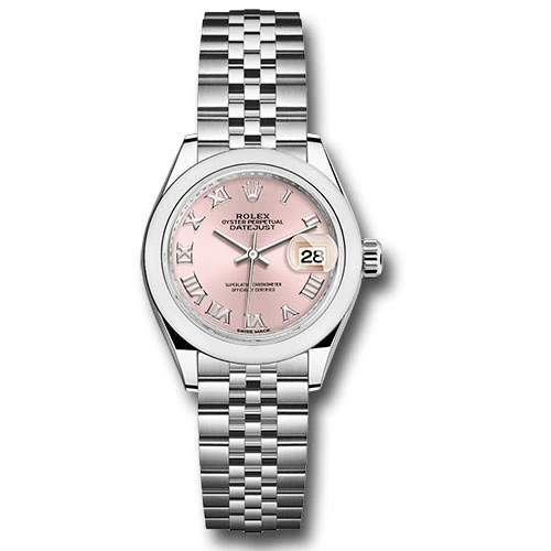 Rolex Lady Datejust 28 - Stainless Steel - Domed Bezel - Jubilee