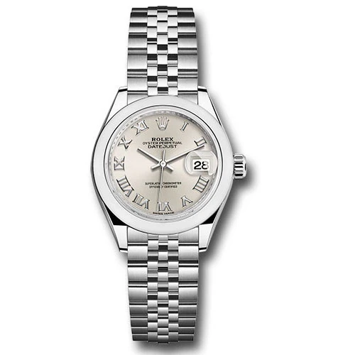 Rolex Lady Datejust 28 - Stainless Steel - Domed Bezel - Jubilee