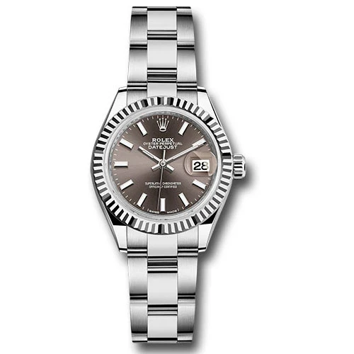 Rolex Lady Datejust 28 - Stainless Steel - Fluted Bezel - Oyster