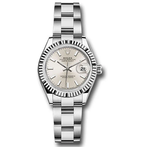 Rolex Lady Datejust 28 - Stainless Steel - Fluted Bezel - Oyster