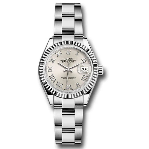 Rolex Lady Datejust 28 - Stainless Steel - Fluted Bezel - Oyster
