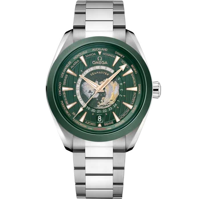 Omega 150M GMT Worldtimer Co-Axial Master Chronometer 43mm