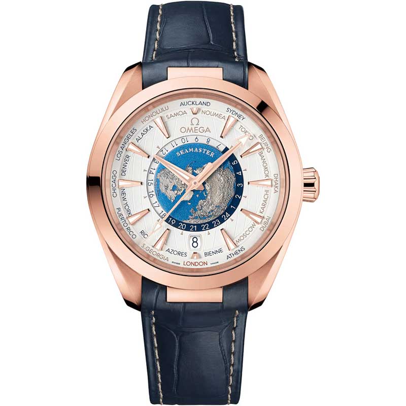 Omega 150M GMT Worldtimer Co-Axial Master Chronometer 43mm