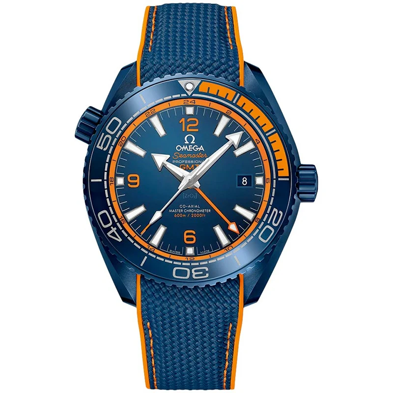 Omega Planet Ocean 600m Co-Axial Master Chronometer GMT 45.5mm