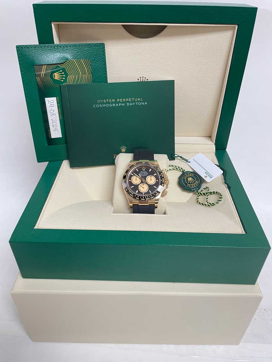 Rolex Cosmograph Daytona Yellow Gold Oysterflex Paul Newman - Image 6