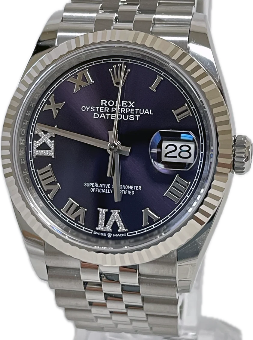 Rolex Datejust 36 - Fluted Bezel - Jubilee - Image 2