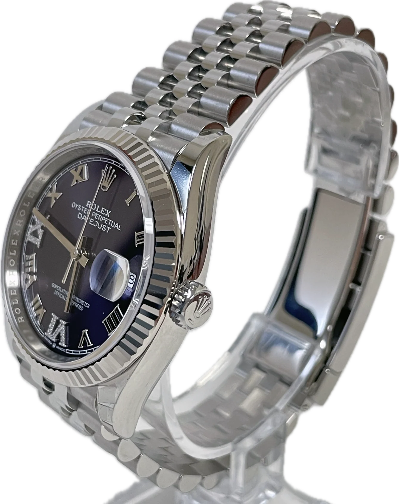 Rolex Datejust 36 - Fluted Bezel - Jubilee - Image 4