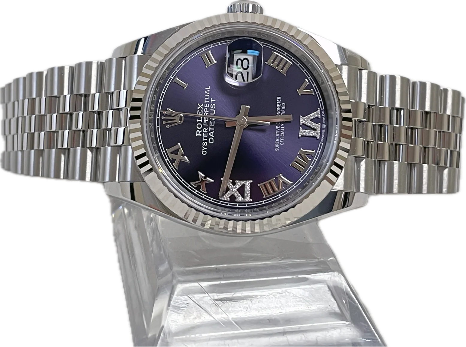 Rolex Datejust 36 - Fluted Bezel - Jubilee - Image 5