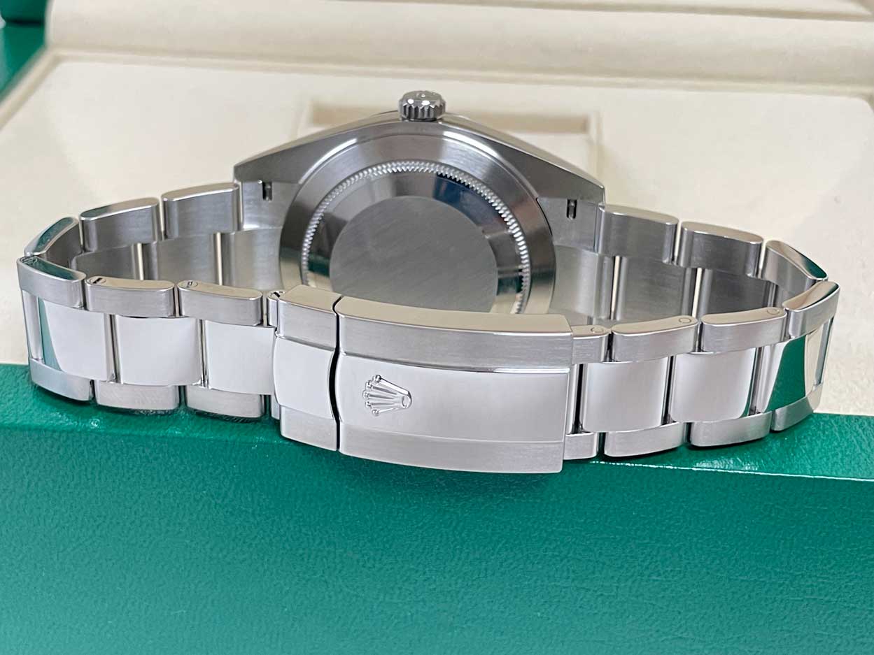 Rolex Datejust 41 Steel and White Gold - Fluted Bezel - Oyster 126334 - Image 5
