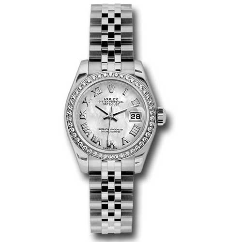 Rolex Datejust Lady - Diamond Bezel - Jubilee Bracelet