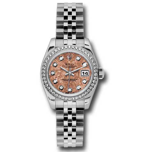 Rolex Datejust Lady - Diamond Bezel - Jubilee Bracelet