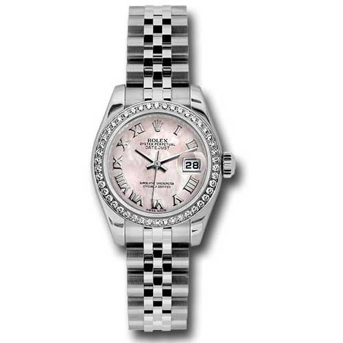 Rolex Datejust Lady - Diamond Bezel - Jubilee Bracelet