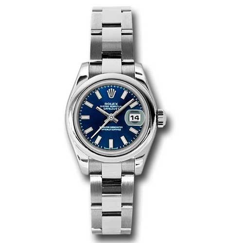 Rolex Datejust Lady - Steel Domed Bezel - Oyster Bracelet