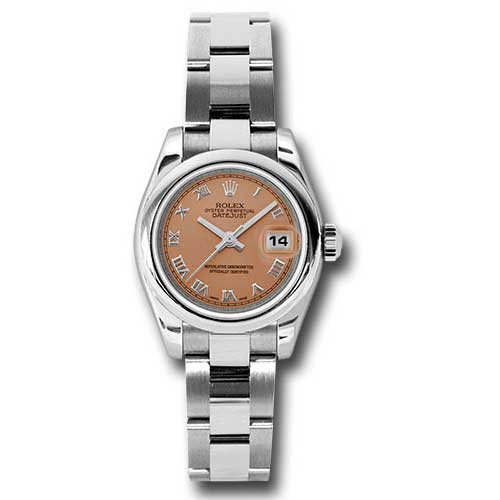 Rolex Datejust Lady - Steel Domed Bezel - Oyster Bracelet