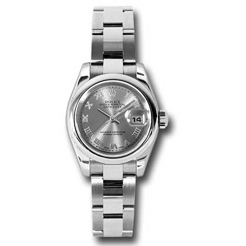 Rolex Datejust Lady - Steel Domed Bezel - Oyster Bracelet
