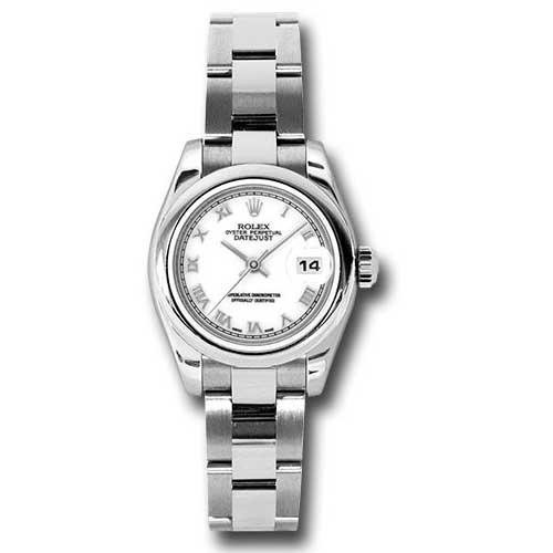 Rolex Datejust Lady - Steel Domed Bezel - Oyster Bracelet
