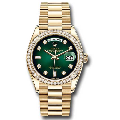 Rolex Day-Date President Yellow Gold - 52 Dia Bezel - President