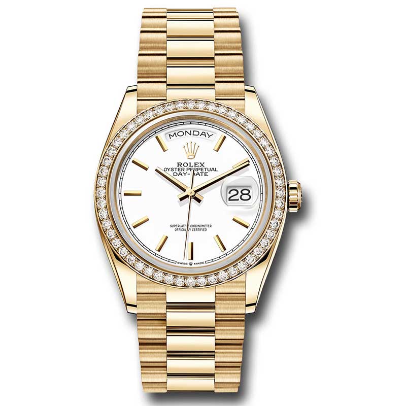 Rolex Day-Date President Yellow Gold - 52 Dia Bezel - President