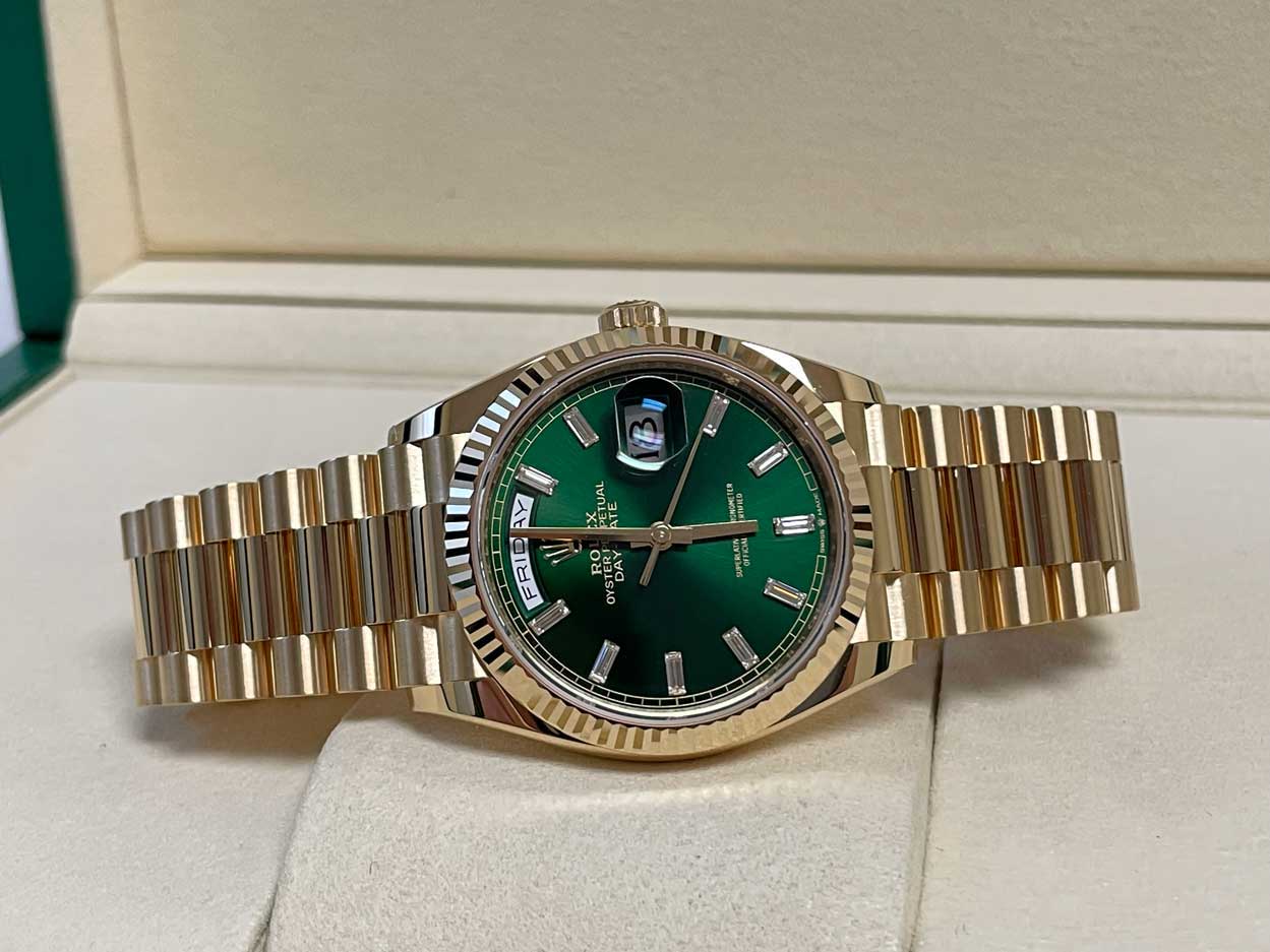 Rolex Day-Date President Yellow Gold - Fluted Bezel - President - Image 5