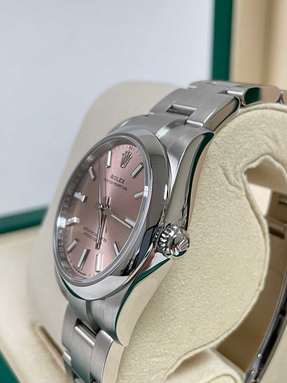 Rolex Oyster Perpetual 34 - Domed Bezel - Image 4
