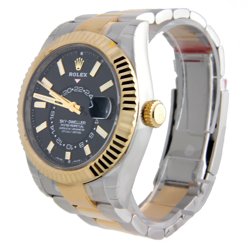Rolex Sky-Dweller Stainless Steel and Yellow Gold - Oyster - Image 4