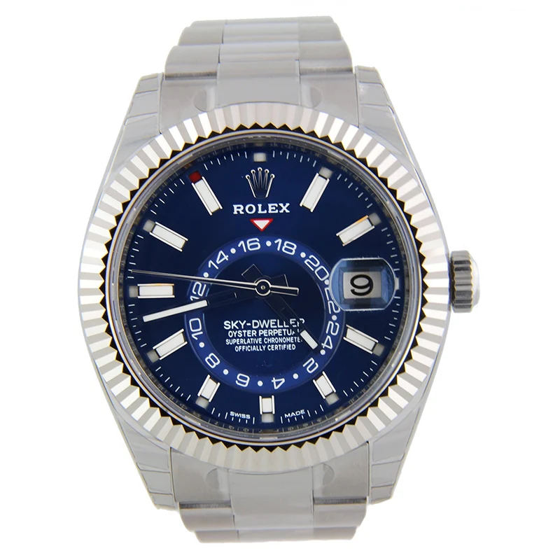Rolex Sky-Dweller - Steel & White Gold - Oyster - Image 4