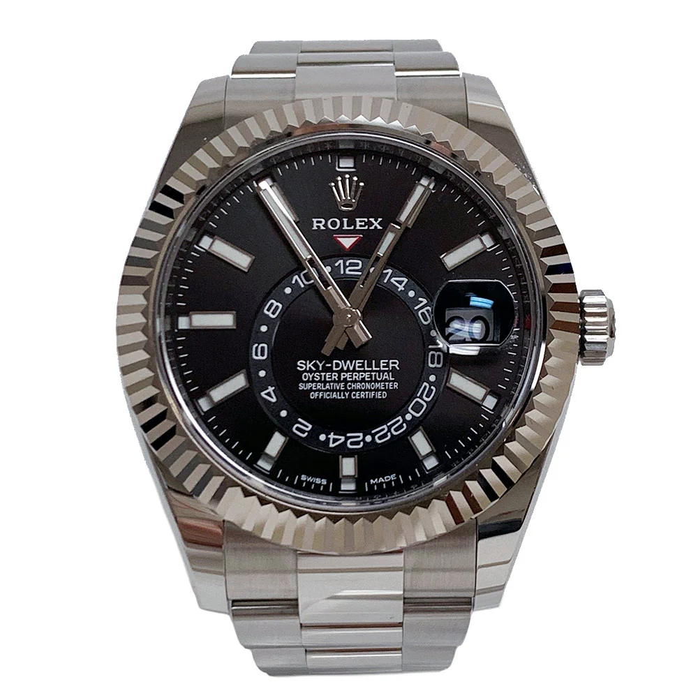 Rolex Sky-Dweller - Steel & White Gold - Oyster - Image 3