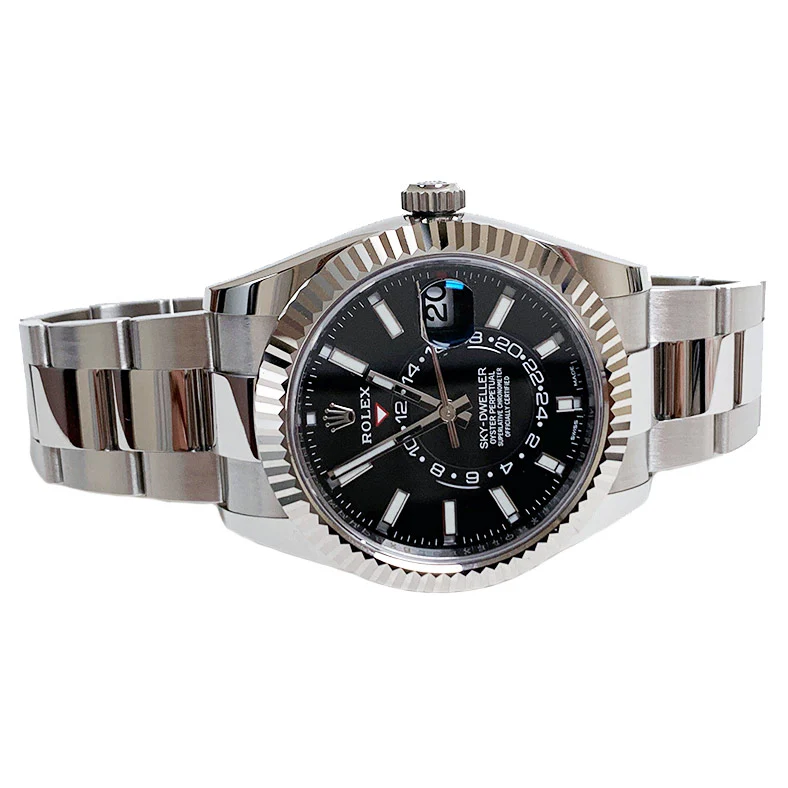 Rolex Sky-Dweller - Steel & White Gold - Oyster - Image 6