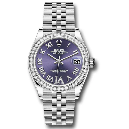 Rolex Steel & White Gold - 24 Diamond Bezel - Jubilee